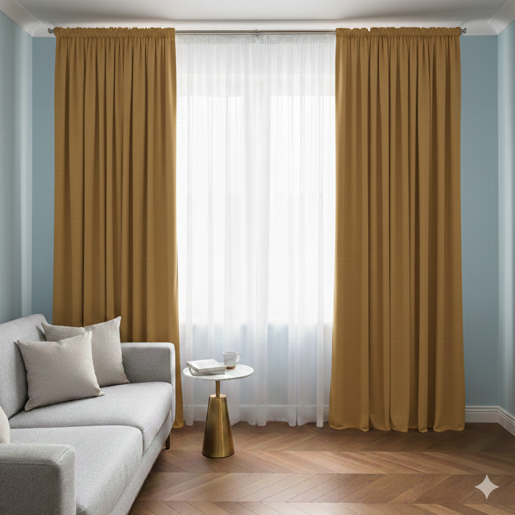 Premium Velvet Curtain|Panel for Bedroom & Living Area