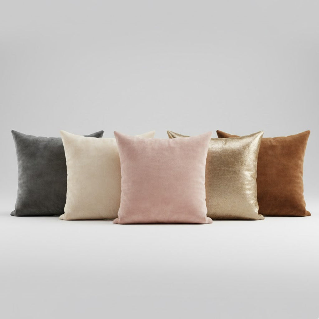 Plain Velvet Cushion Covers